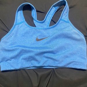 Blue Nike Sports Bra